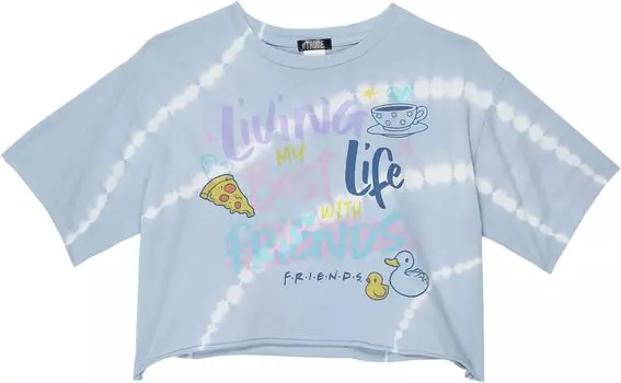 Футболка TRUCE Friends Living My Best Life Tee, цвет Light Blue