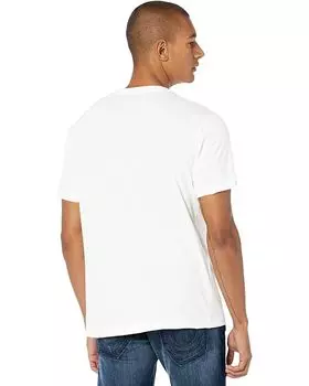 Футболка True Religion Spliced TR Short Sleeve Tee, цвет Optic White