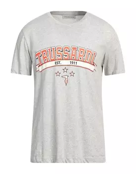 Футболка Trussardi, светло-серый