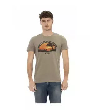 Футболка Trussardi, зеленый