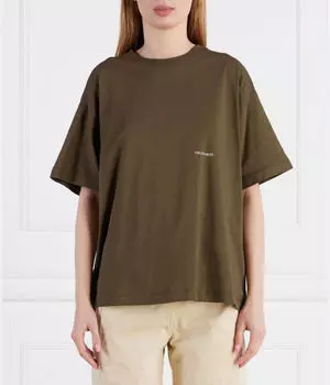 Футболка Trussardi, зеленый