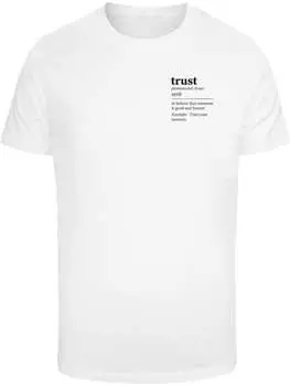 Футболка Trust Definition Tee Mister Tee, белый