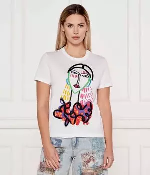 Футболка ts_misuri Regular fit Desigual, белый