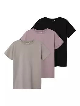 Футболка TWO SOON Shirt, цвет grey/purple/black