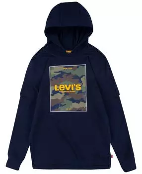 Футболка Twofer с длинными рукавами для больших мальчиков Levi's