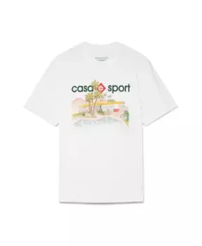 Футболка у бассейна Casablanca, белый