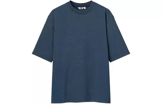 Футболка U Collection мужская, цвет морской волны Uniqlo, цвет Sea Blue