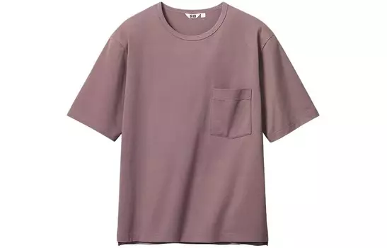 Футболка U Collection мужская коричневая Uniqlo, коричневый