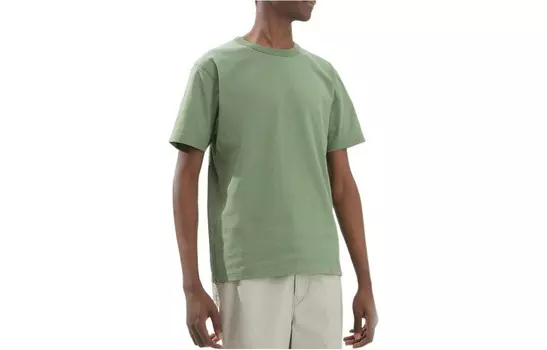 Футболка U Collection унисекс зеленая Uniqlo, зеленый