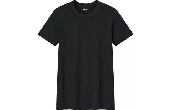 Футболка U Collection женская черная Uniqlo