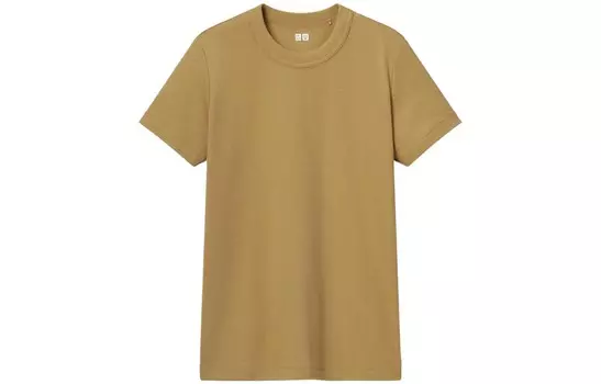 Футболка U Collection женская ярко-желтая Uniqlo