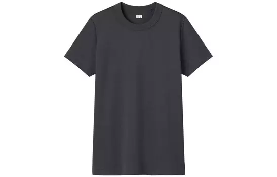 Футболка U Collection женская темно-серая Uniqlo