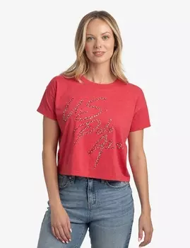 Футболка U.S. Polo Assn. Mixed Stones Meet And Greet Jersey, красный