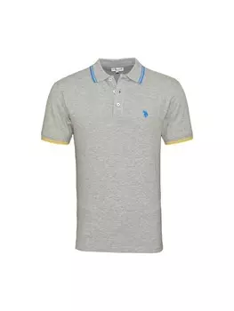 Футболка U.S. Polo Assn., пестрый серый