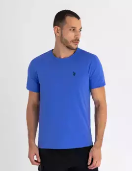 Футболка U.S. Polo Assn Solid Crew Neck, синий
