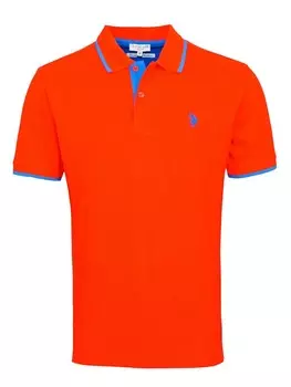Футболка U.S. POLO ASSN., светло-красный