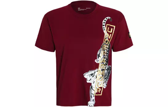 Футболка UA Lunar New Year женская малиновая Under Armour