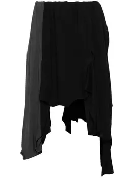 Футболка-юбка в стиле пэчворк Acne Studios, серый