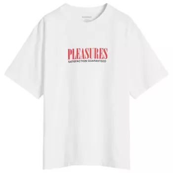 Футболка «Удовлетворение» Pleasures, белый