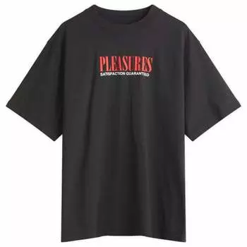 Футболка «Удовлетворение» Pleasures, черный
