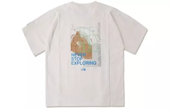 Футболка UE Series для мужчин, цвет: белый The North Face, кремовый