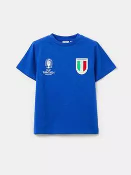 Футболка УЕФА Евро-2024 Италия Ovs, цвет royal blue