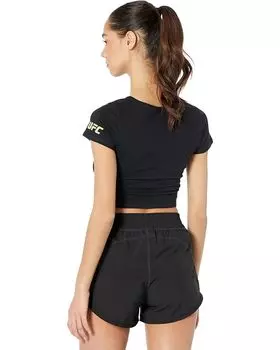 Футболка UFC Optical Cropped Tee, черный