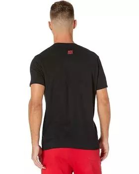 Футболка UFC Radial Tee, красный/черный