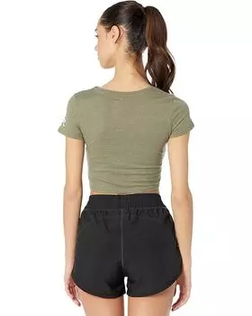 Футболка UFC Rose Namajunas Drawn Cropped Tee, цвет Heather Olive