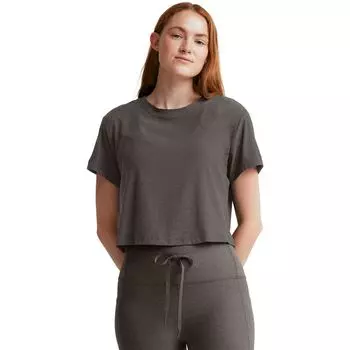 Футболка укороченная облегченная Supreme Beyond Yoga, серый