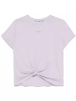 Футболка, украшенная заклепками DKNY, фиолетовый