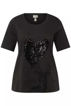 Футболка Ulla Popken, антрацит