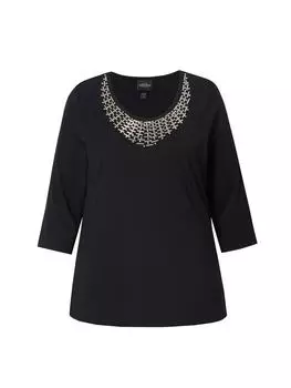 Футболка Ulla Popken, черный