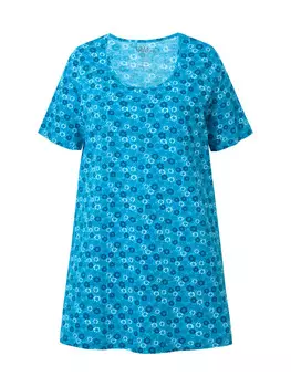 Футболка Ulla Popken, цвет aqua