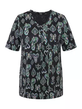 Футболка Ulla Popken, цвет asphaltgrau