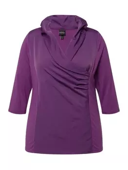 Футболка Ulla Popken, цвет aubergine