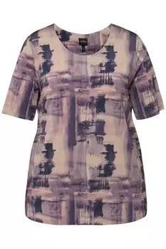 Футболка Ulla Popken, цвет Aubergine/Dark purple