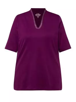 Футболка Ulla Popken, цвет beerenpink