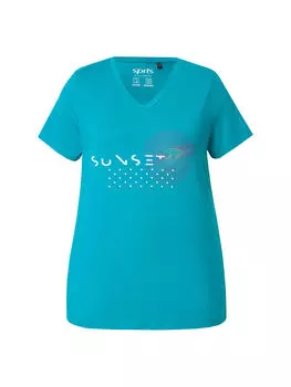 Футболка Ulla Popken, цвет blaugrn