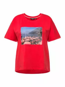 Футболка Ulla Popken, цвет coral