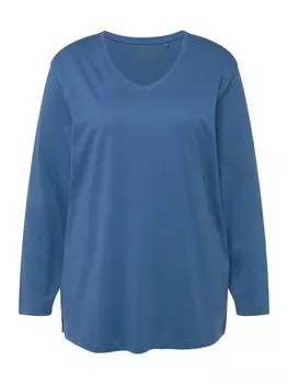 Футболка Ulla Popken, цвет denimblau