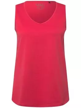 Футболка Ulla Popken, цвет dunkel rosa