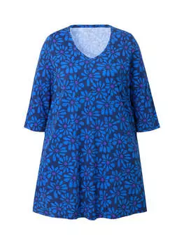 Футболка Ulla Popken, цвет dunkelindigo