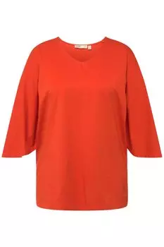 Футболка Ulla Popken, цвет dunkelorange