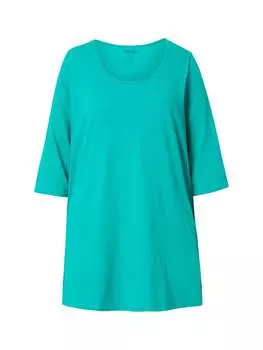 Футболка Ulla Popken, цвет dunkles mint