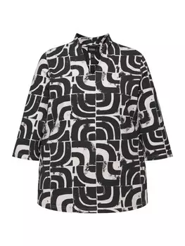 Футболка Ulla Popken, цвет ebenholz