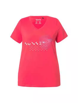 Футболка Ulla Popken, цвет erdbeer rot