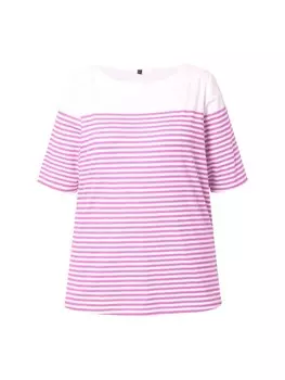 Футболка Ulla Popken, цвет fuchsia pink