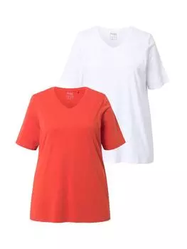 Футболка Ulla Popken, цвет gebrannter ton