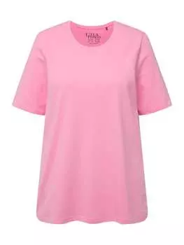 Футболка Ulla Popken, цвет hell pink